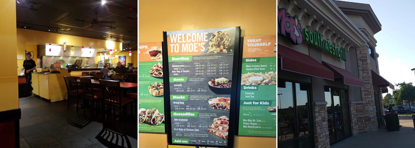 Moe's Southwest Grill Menu