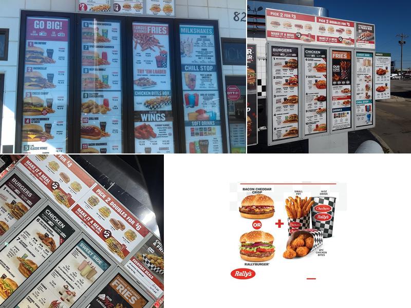 Checkers Menu