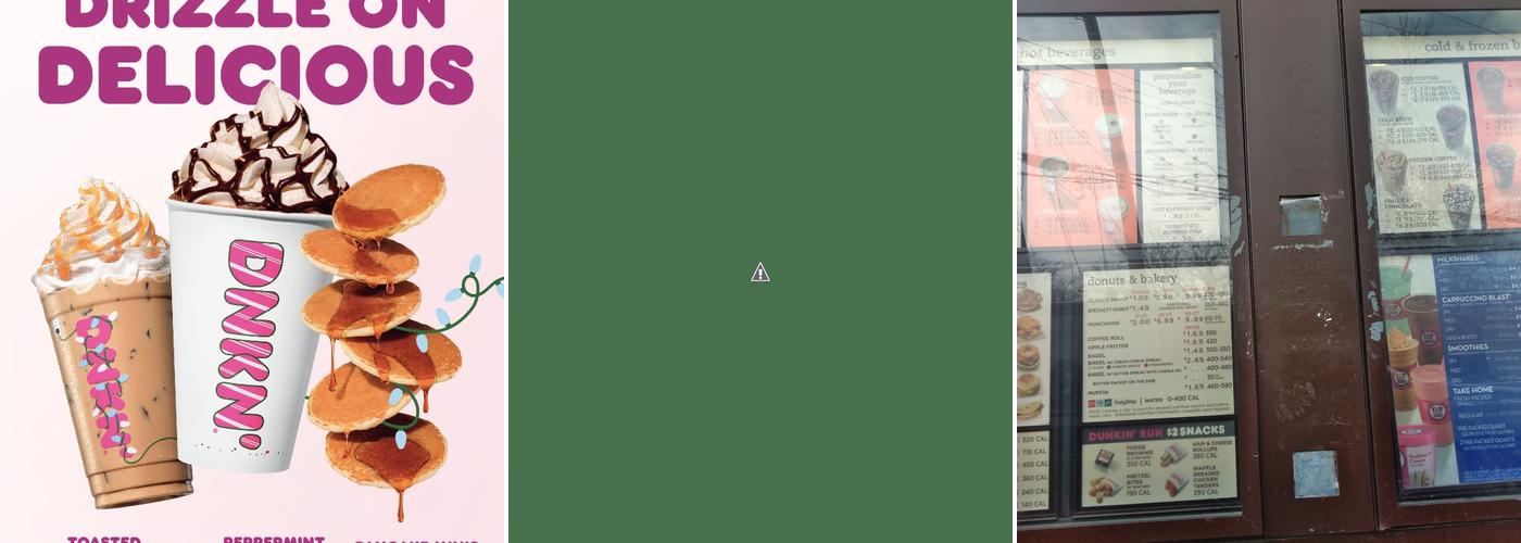 Dunkin' Menu