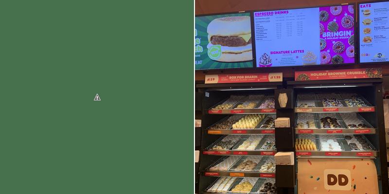 Dunkin' Menu