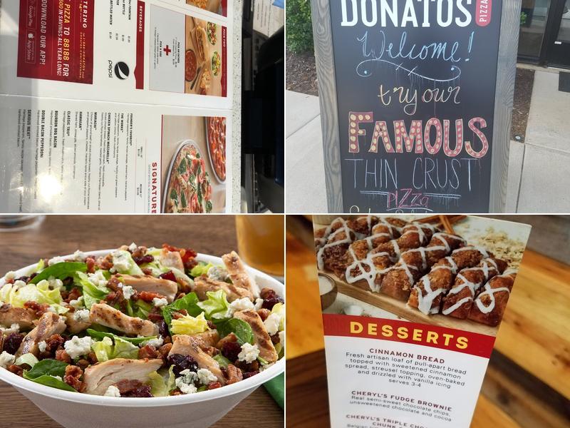 Donatos Pizza Menu