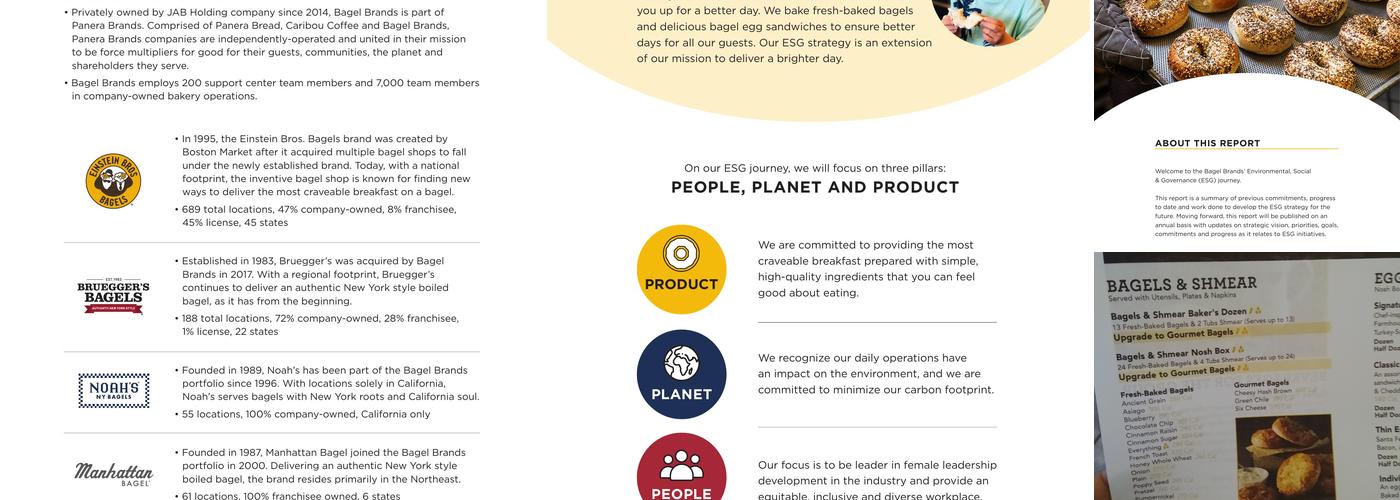 Einstein Bros. Bagels Menu