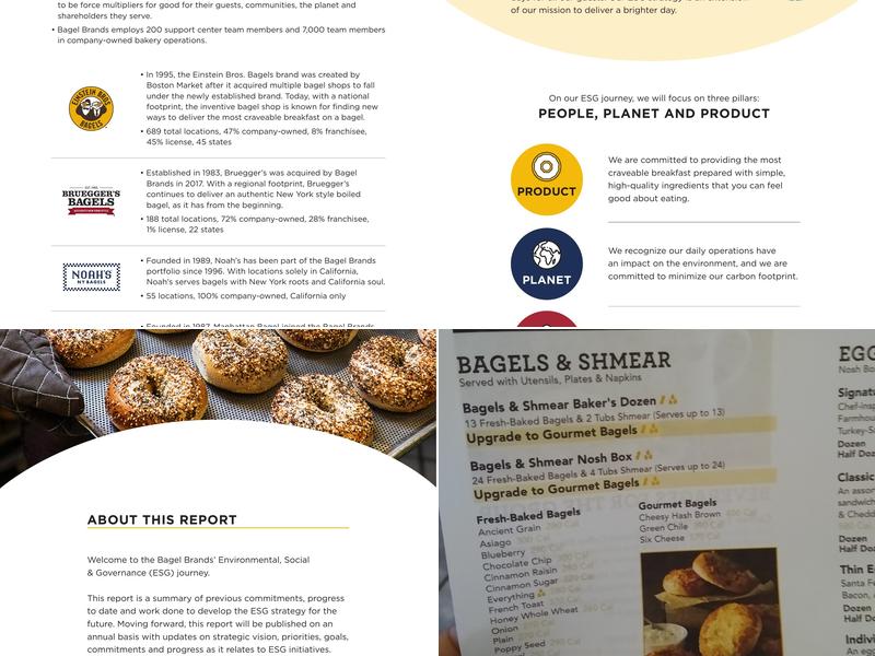 Einstein Bros. Bagels Menu