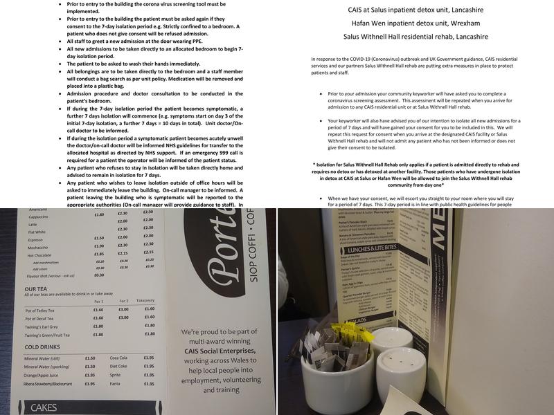 Porter's Coffee Shop Menu