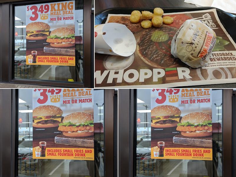 Burger King Menu