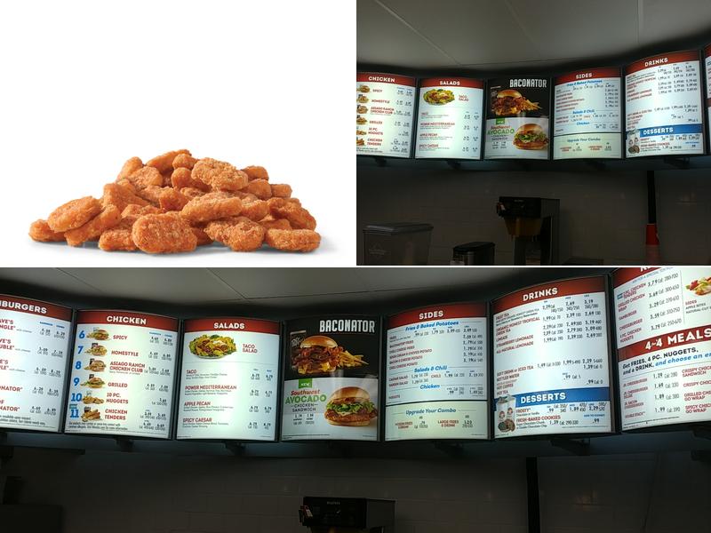 Wendy's Menu
