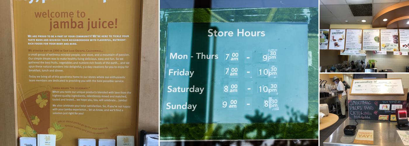 Jamba Menu