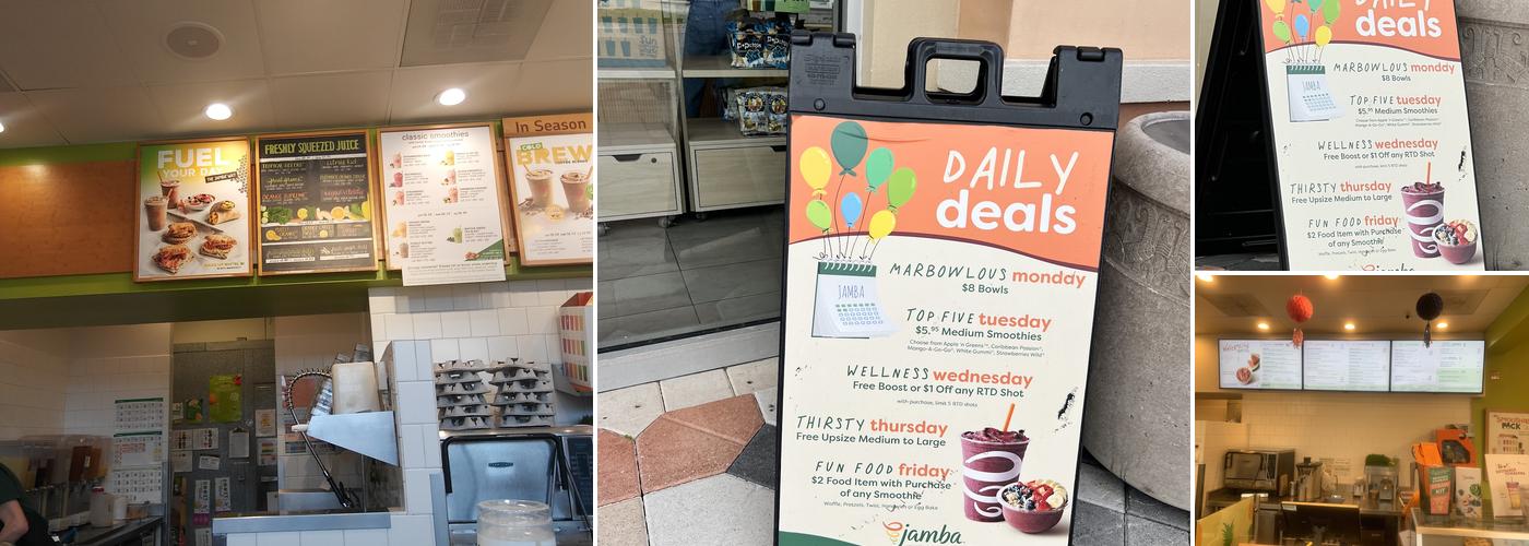 Jamba Menu