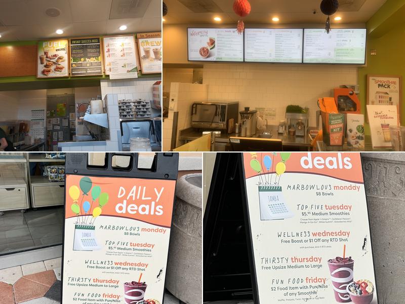 Jamba Menu