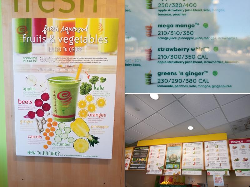 Jamba Menu