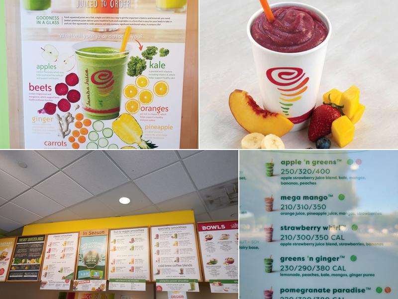 Jamba Menu