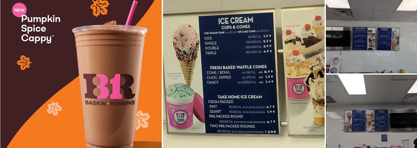 Baskin-Robbins Menu