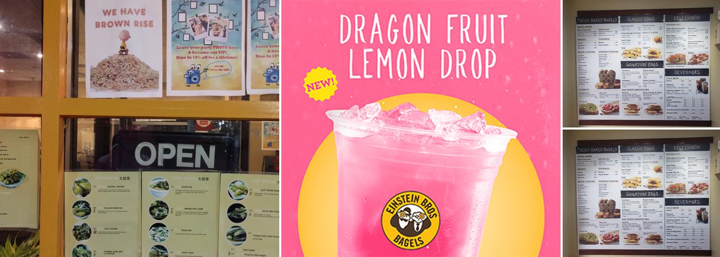 Einstein Bros. Bagels Menu