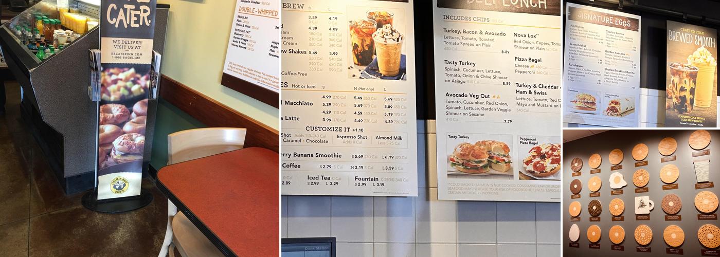 Einstein Bros. Bagels Menu