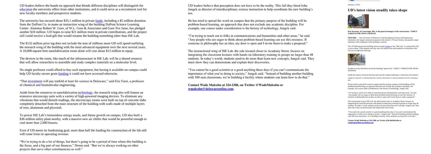 Harker Interdisciplinary Science and Engineering Laboratory Menu