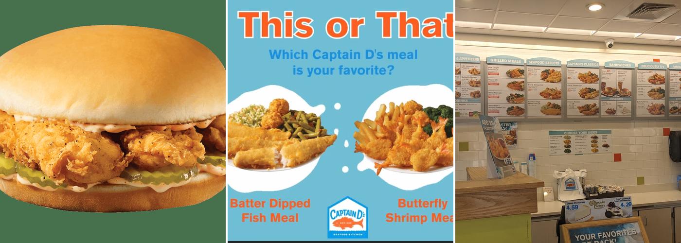 Captain D's Menu