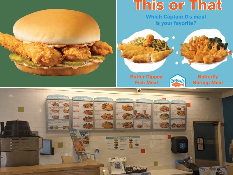 Captain D's Menu