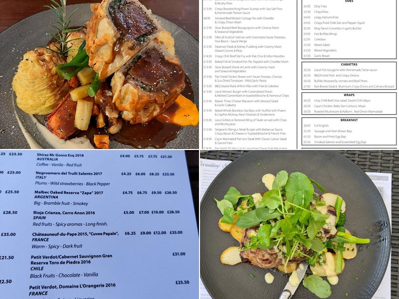 The Recruiting Sergeant Menu