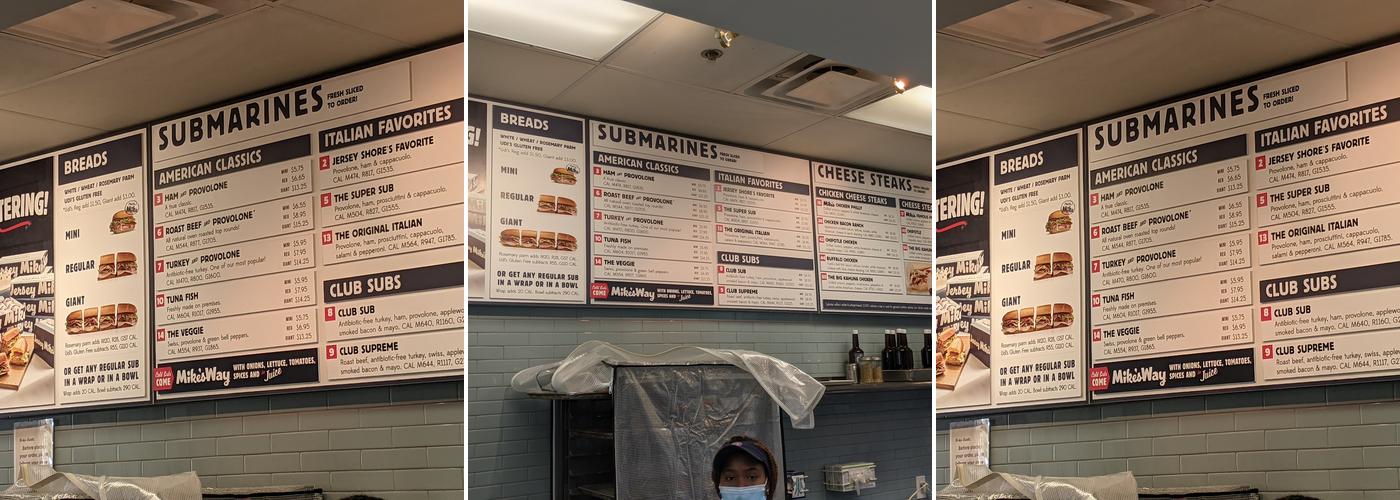 Jersey Mike's Subs Menu