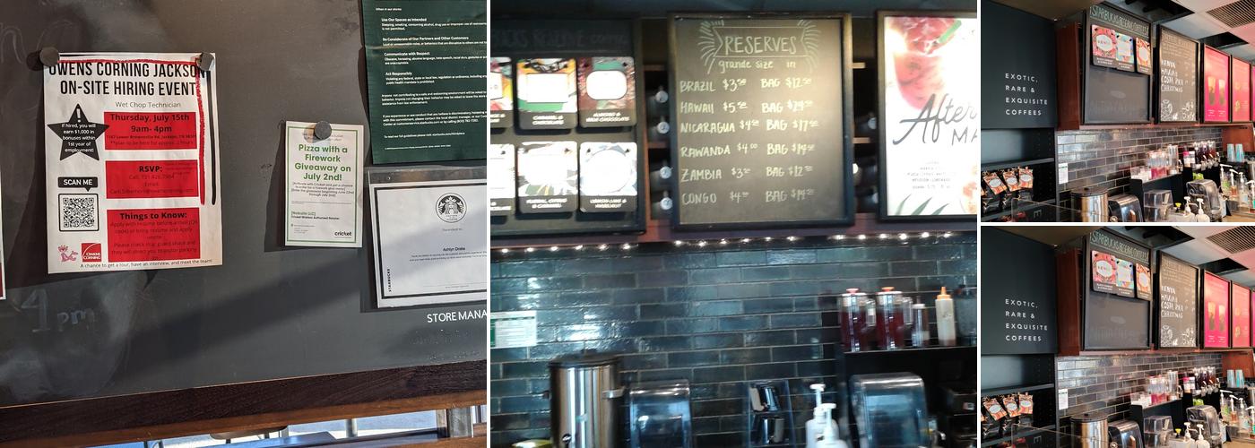 Starbucks Menu