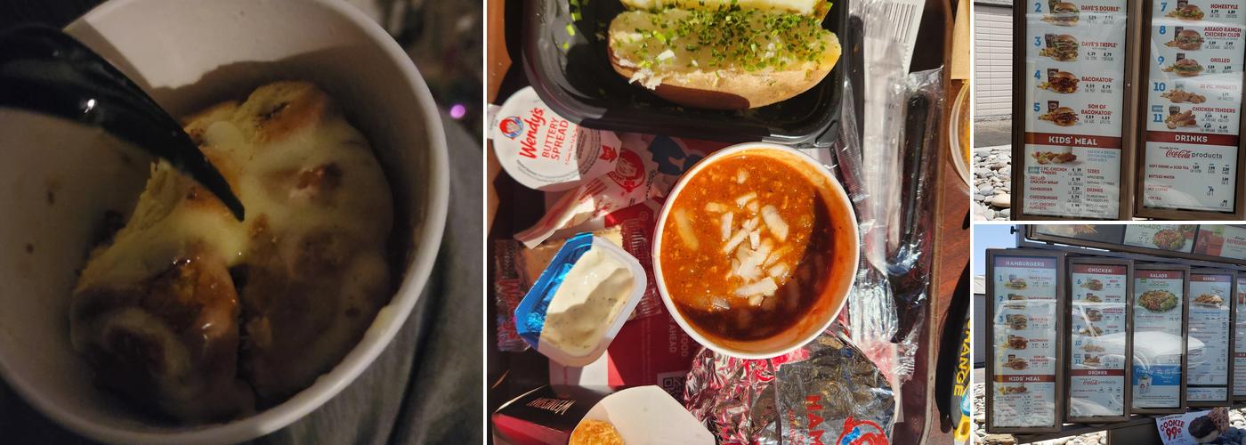 Wendy's Menu