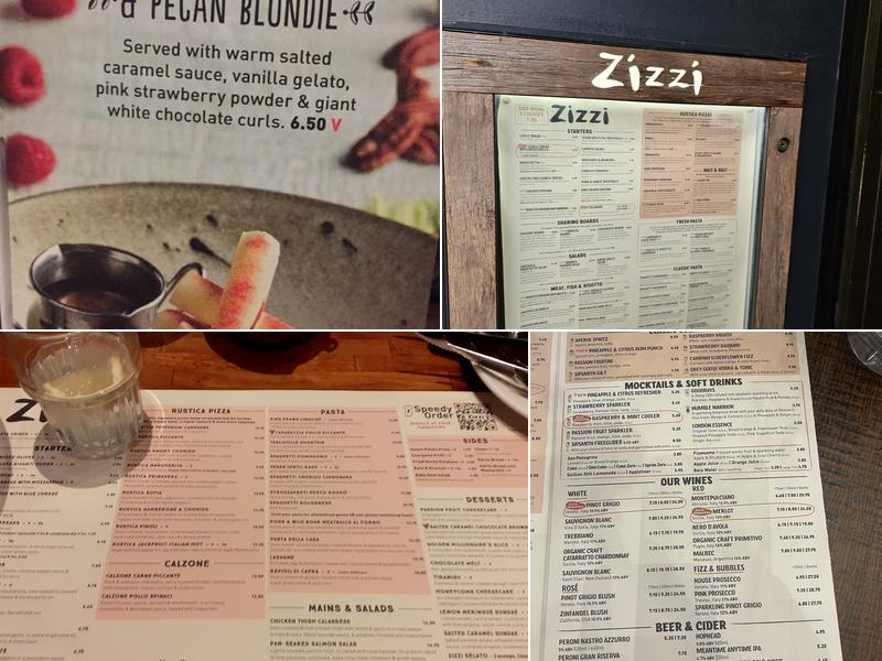 Zizzi - High Wycombe Menu
