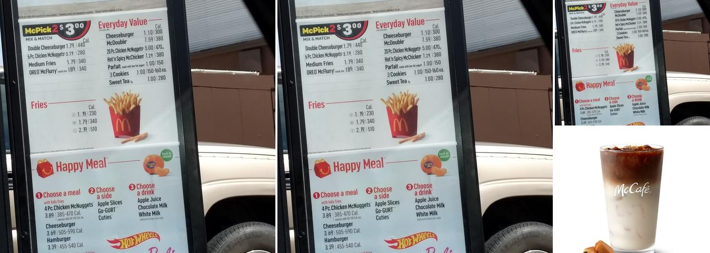 McDonald's Menu