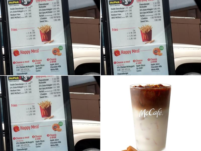 McDonald's Menu