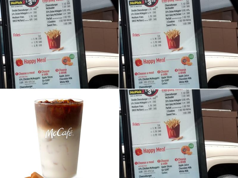 McDonald's Menu