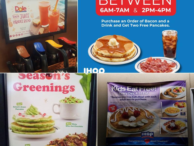 IHOP Menu