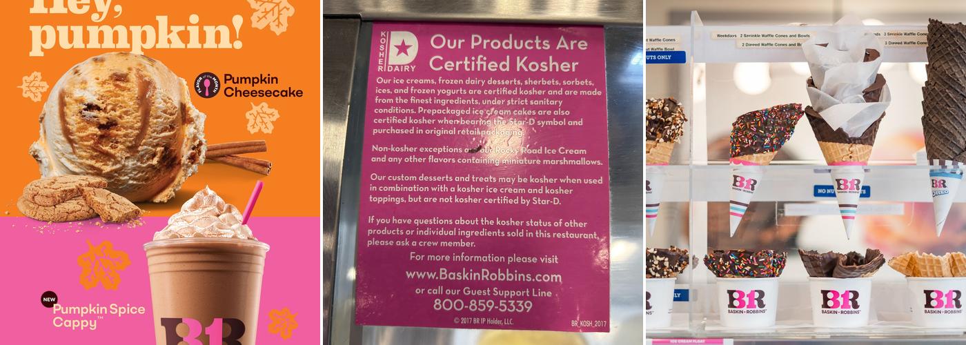 Baskin-Robbins Menu