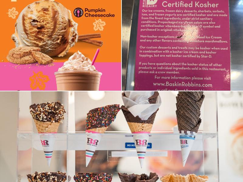 Baskin-Robbins Menu