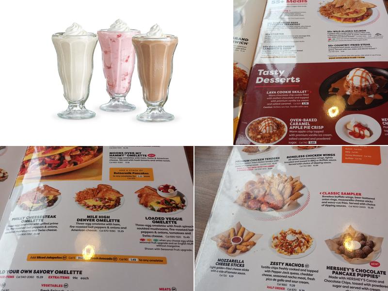Denny's Menu