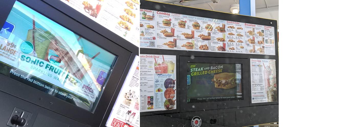 Sonic Drive-In Menu