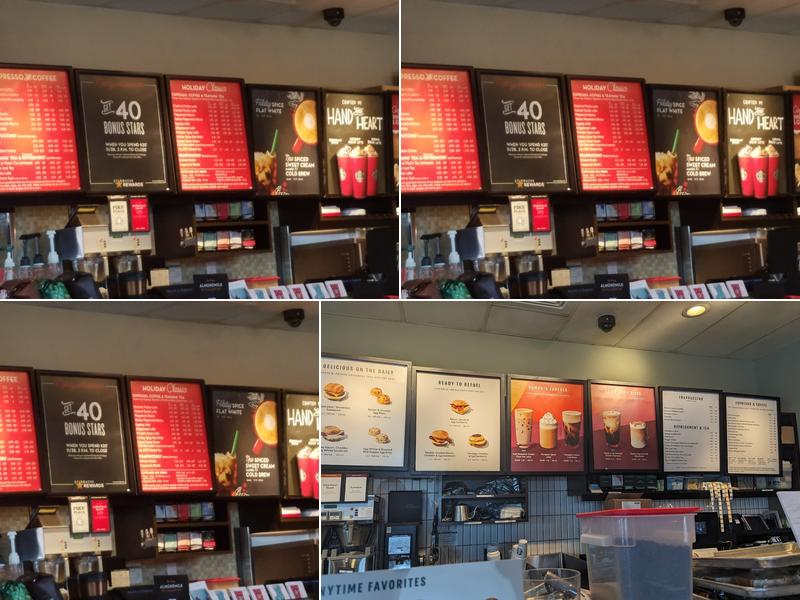 Starbucks Menu