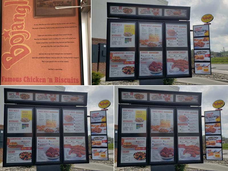 Bojangles Menu