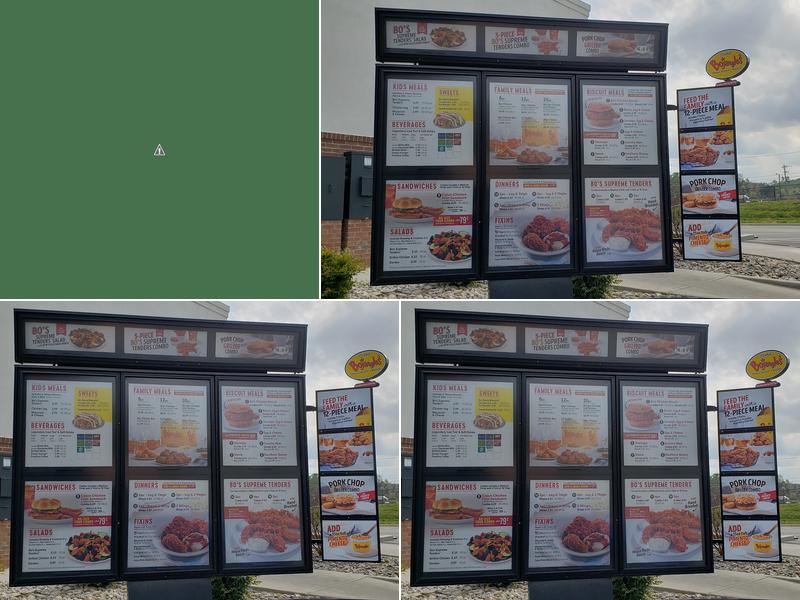 Bojangles Menu