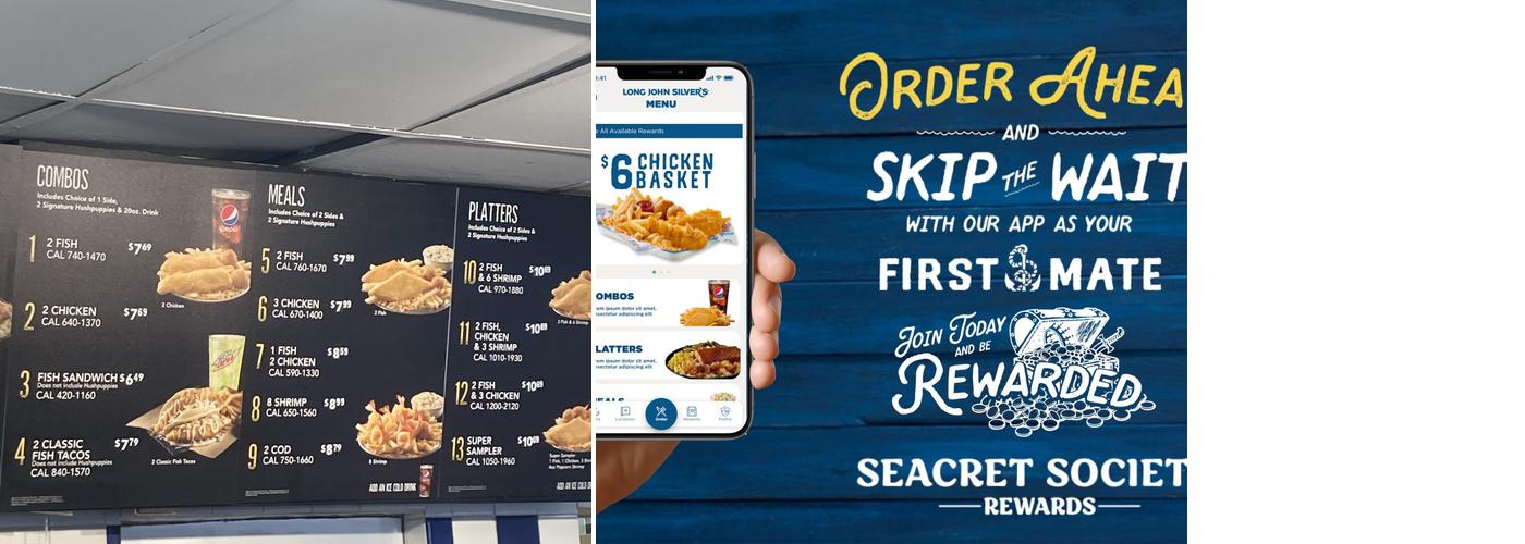 Long John Silver's Menu