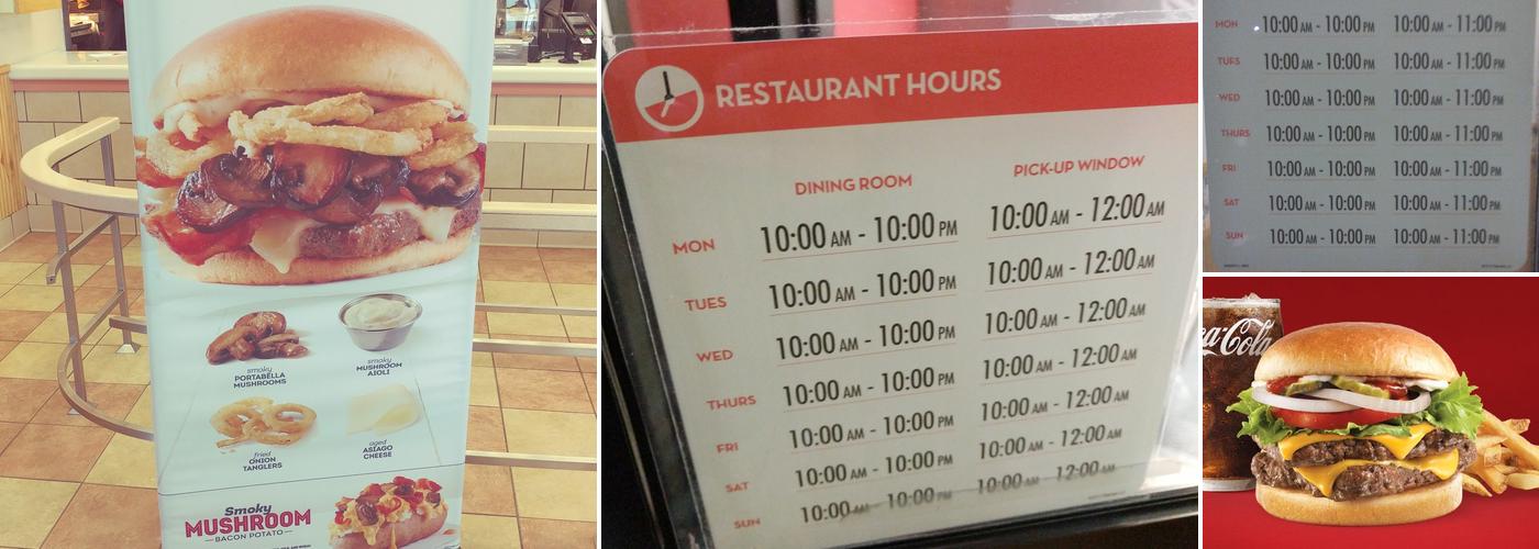 Wendy's Menu