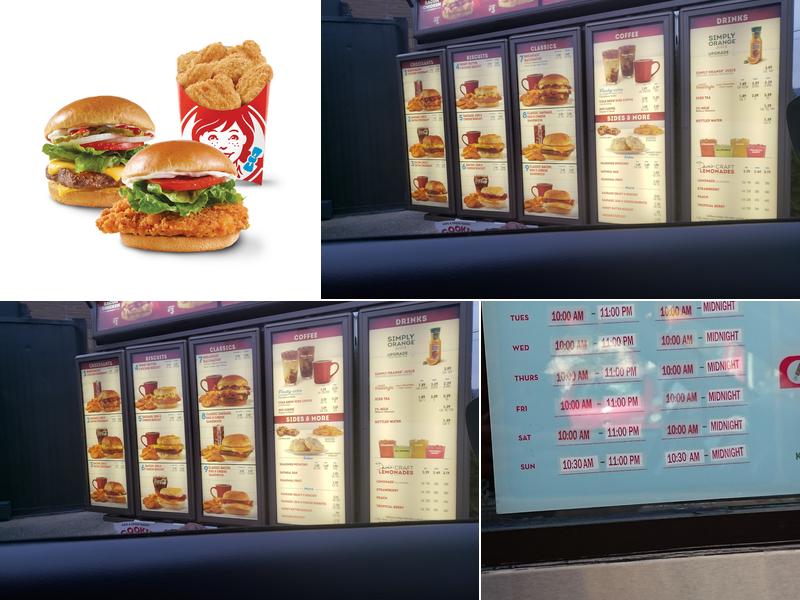 Wendy's Menu