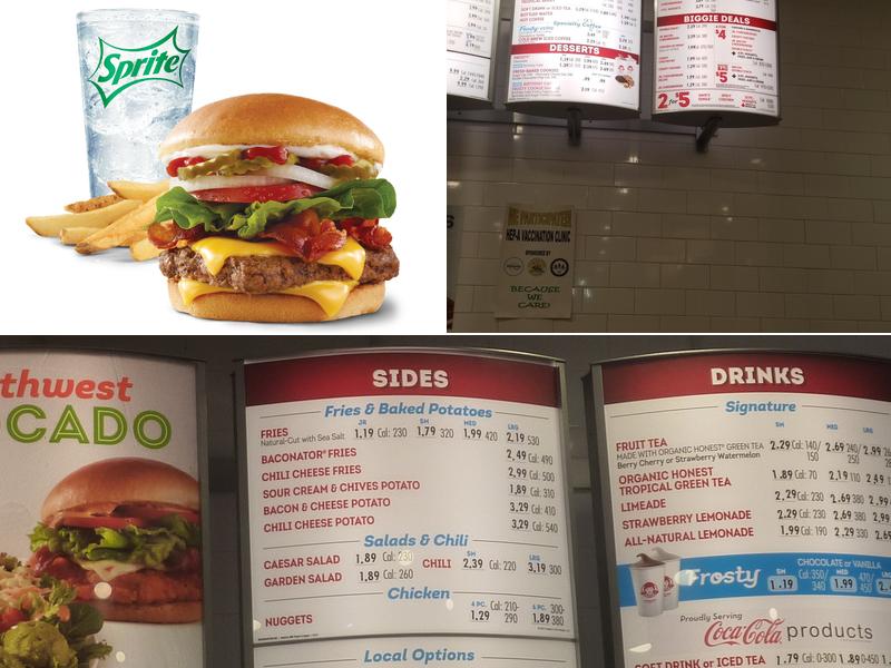 Wendy's Menu