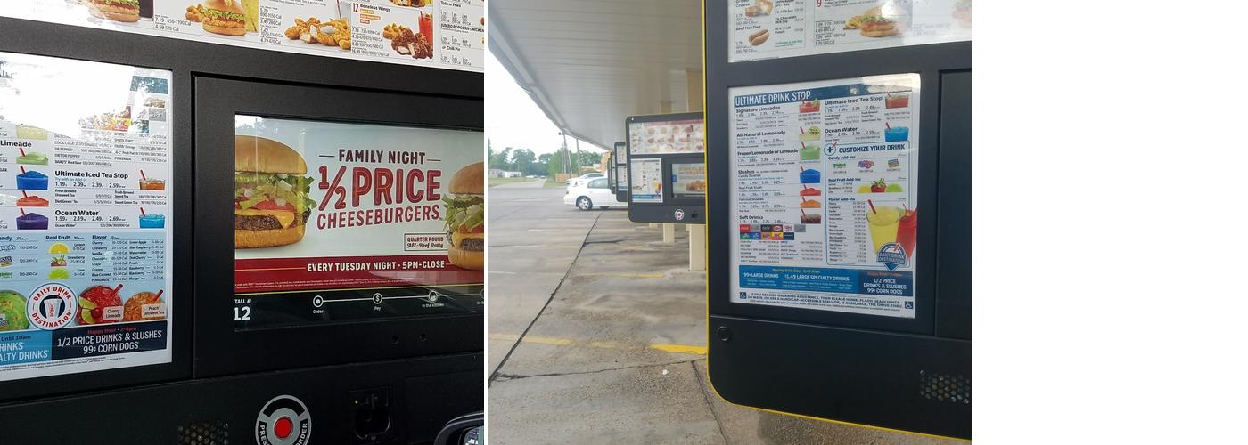 Sonic Drive-In Menu