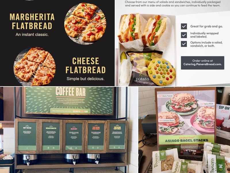 Panera Bread Menu