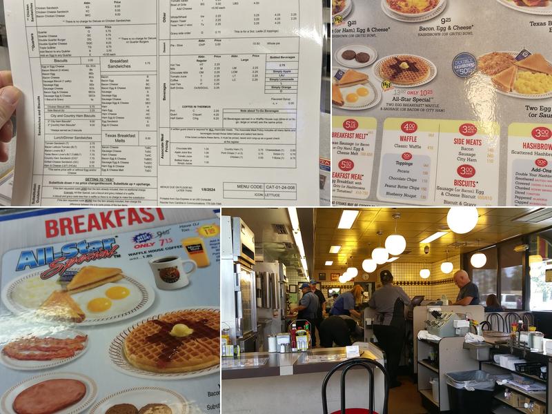 Waffle House Menu