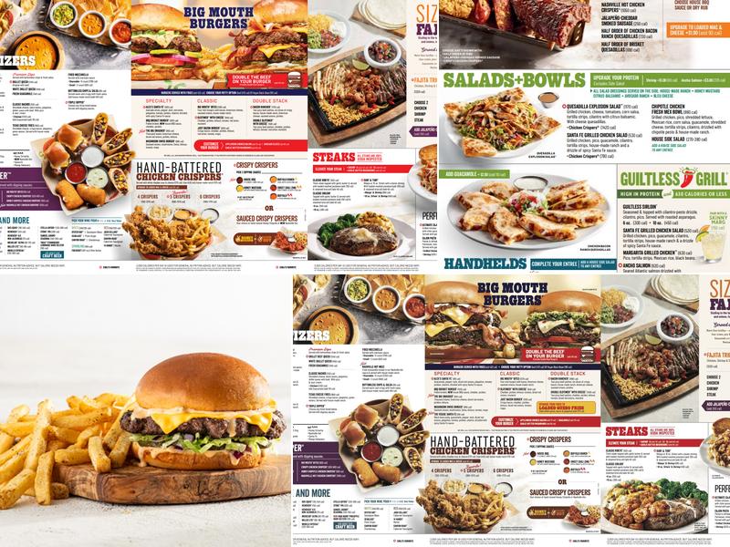 Chili's Grill & Bar Menu