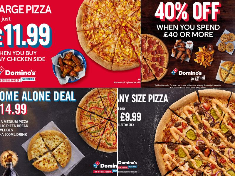 Domino's Pizza - High Wycombe - Loudwater Menu