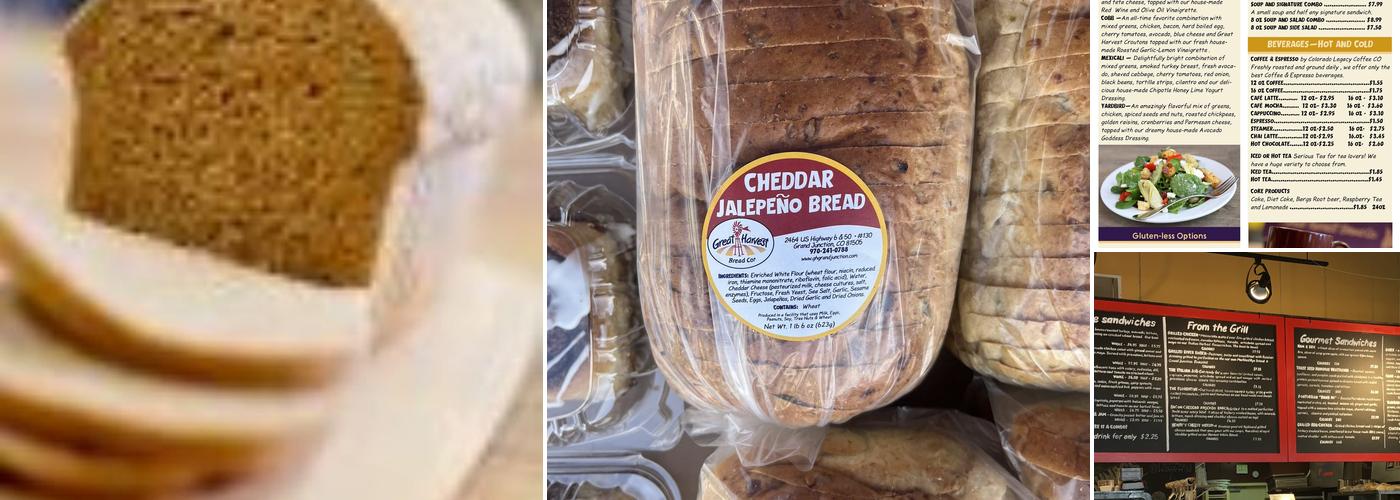 Great Harvest Bread Menu