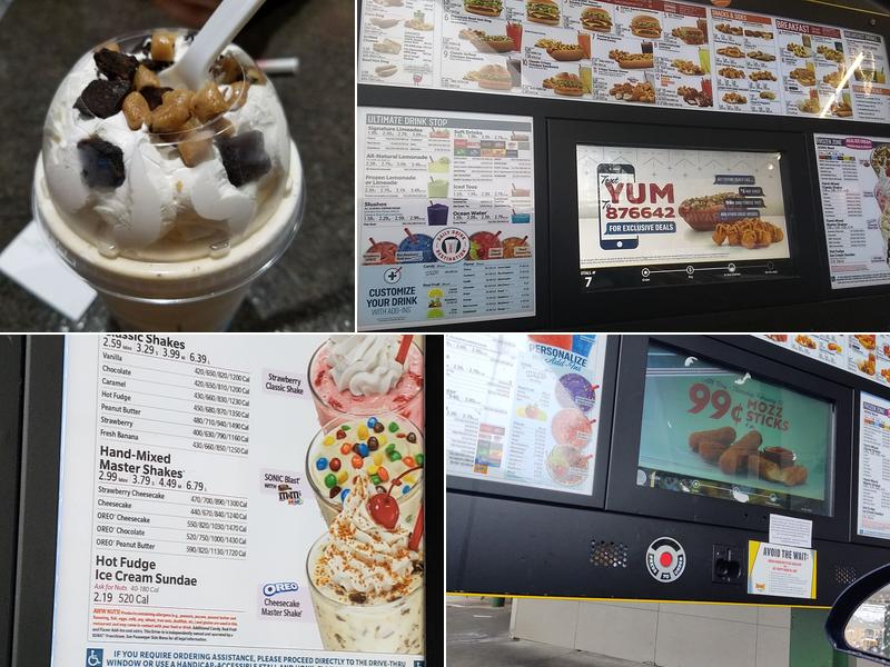 Sonic Drive-In Menu