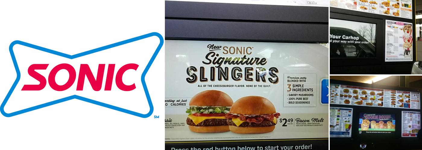 Sonic Drive-In Menu