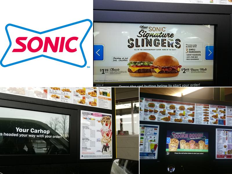 Sonic Drive-In Menu